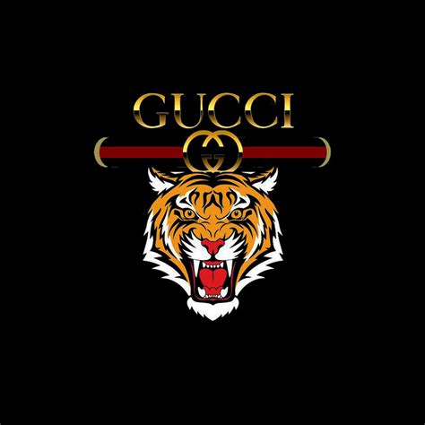 gucci snake outline|gucci tiger animal logo.